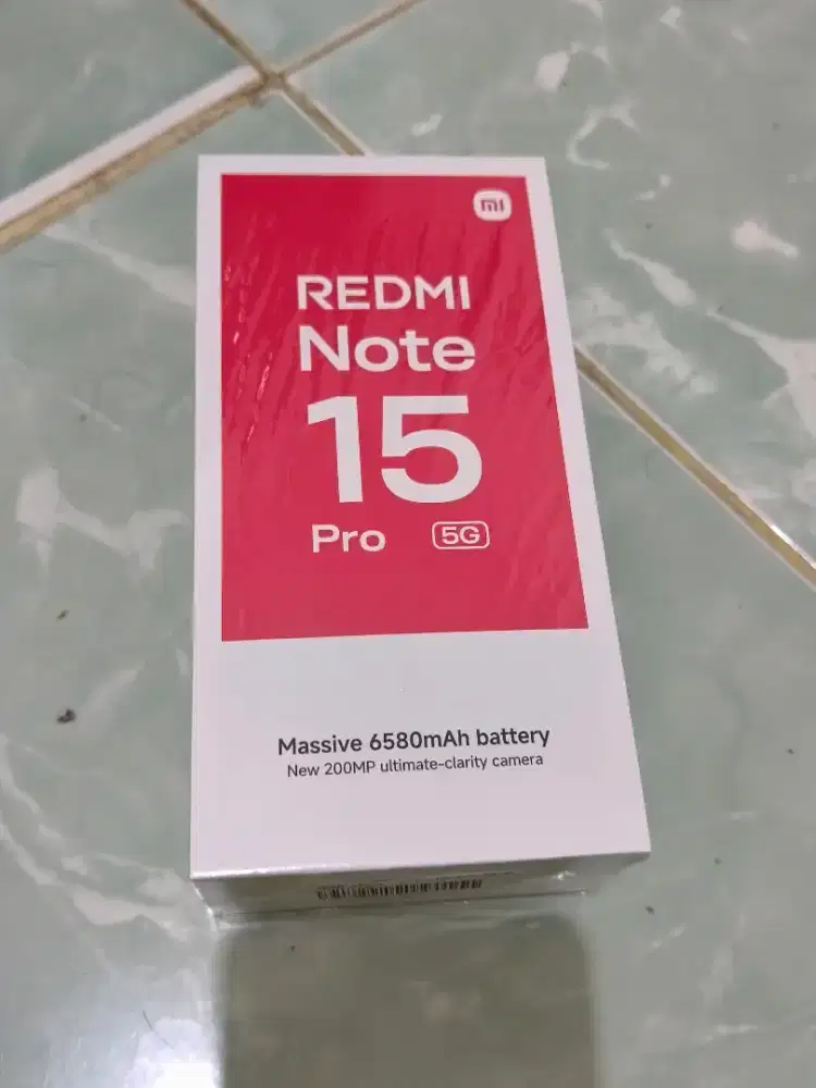 Xiomi redmi note 15pro 5G