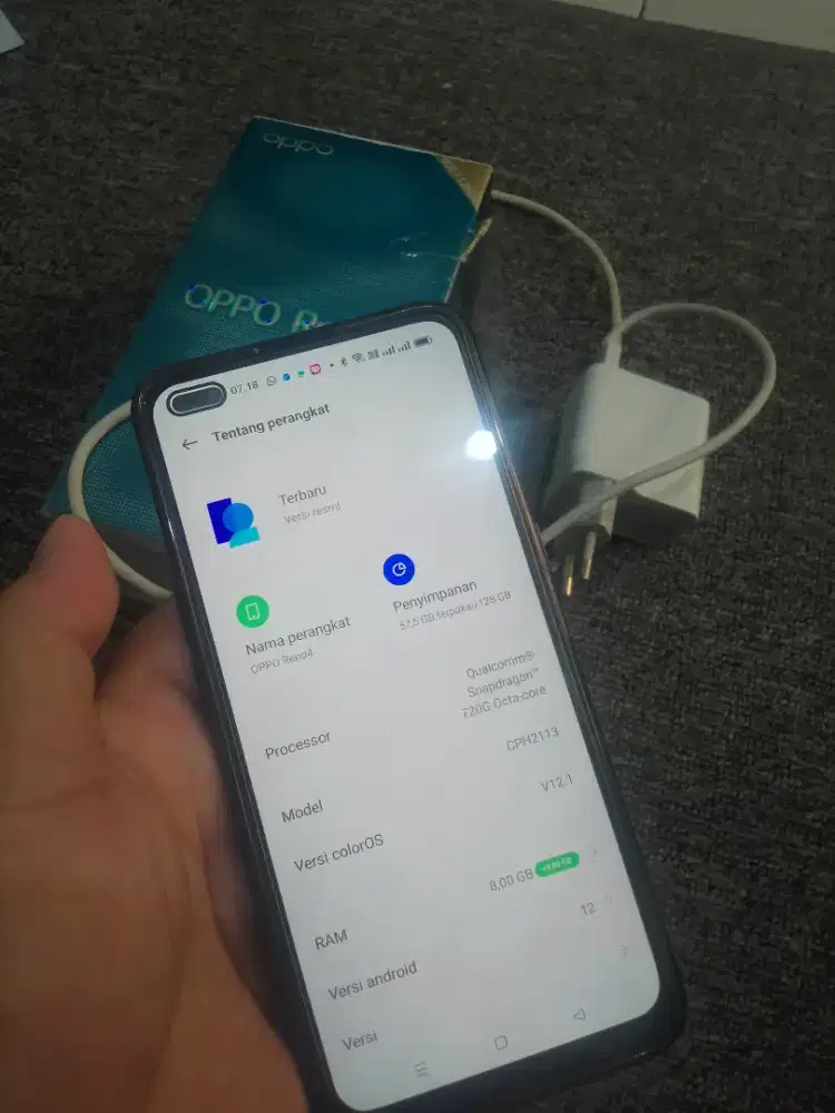 Oppo Reno 4 fullset 8/128