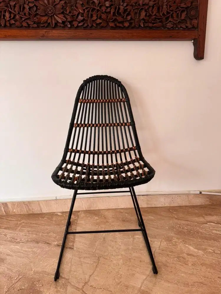 Dining Chair Rotan Synthetic / Rattan Chair