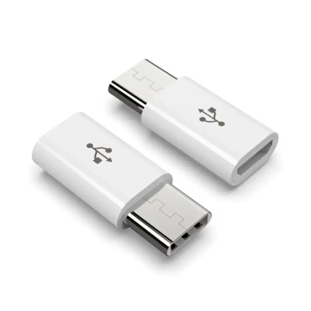 Konektor micro-usb to type-C, dan lightning