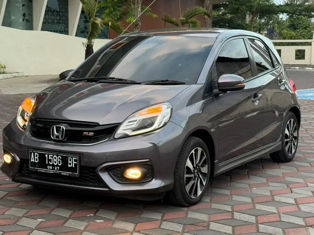 Brio RS CVT 2017 lowkm 46rb AB kota
