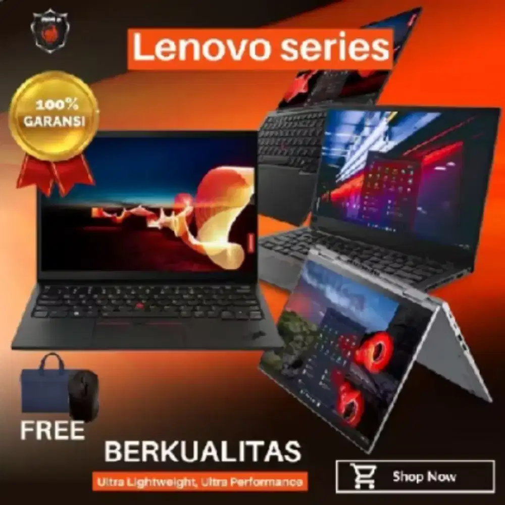 Laptop Lenovo Intel Core i5 / i7  RAM 8GB / 16GB  SSD 256GB / 500GB
