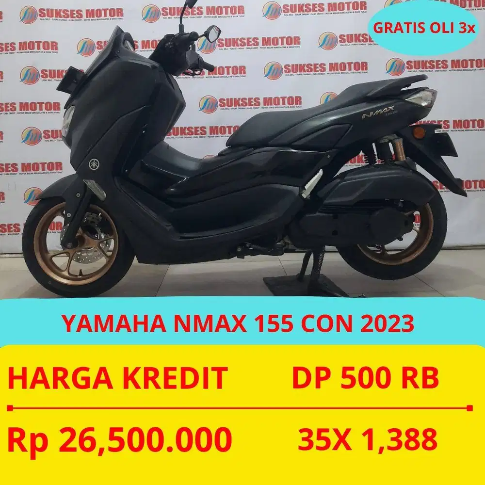 YAMAHA NMAX 155 CON 2023 DP MURAH 500 RIBU GUYS