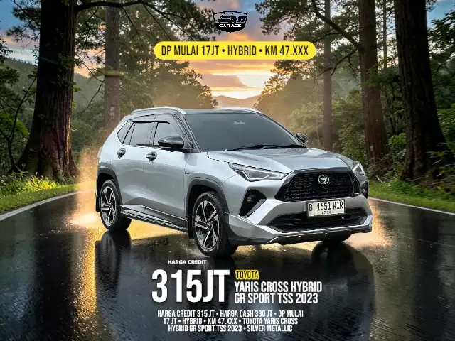 YARIS CROSS HYBRID GR SPORT TSS 2023
