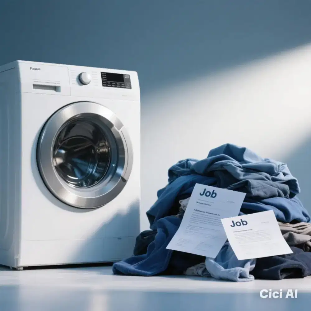 Butuh pekerja laundry wanita