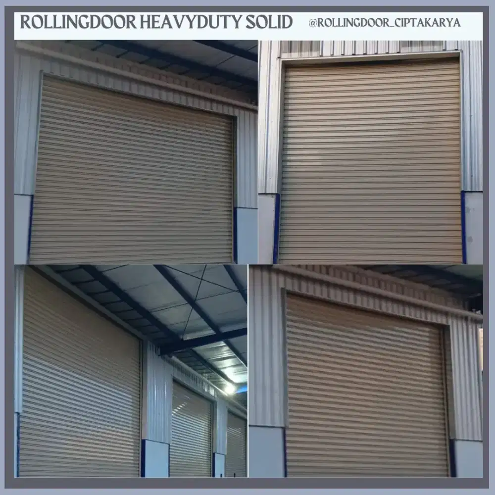 ROLLINGDOOR HEAVYDUTY SOLID 1MM