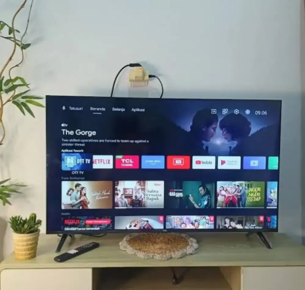 TV ANDROID TCL 43 INCH MULUS NO MINUS