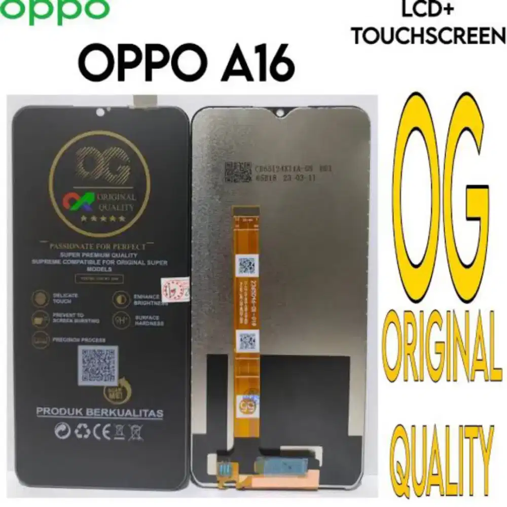 Lcd Oppo a16 ORI diamond masih baru