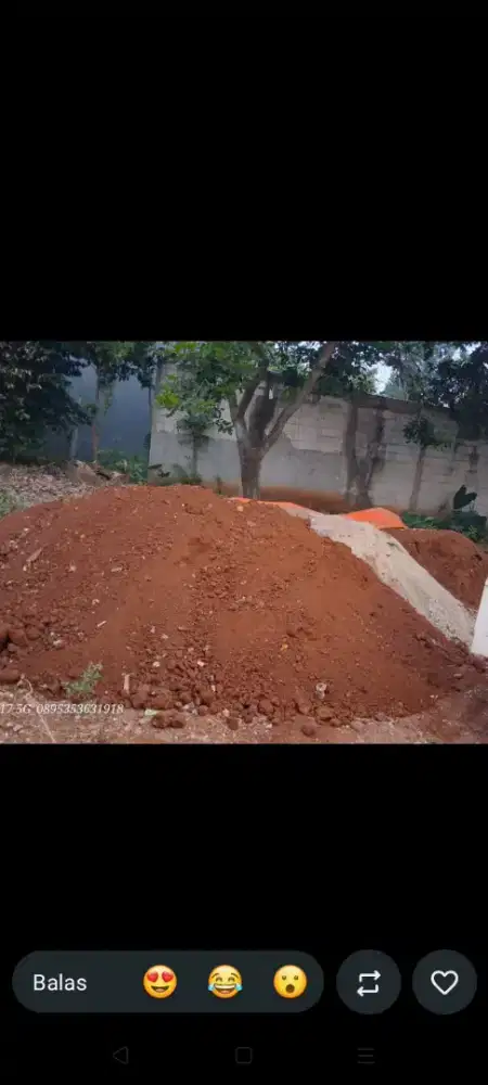 Jual tanah merah