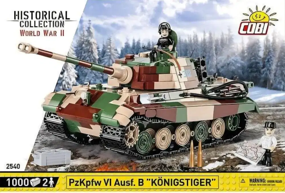 Mainan Cobi tank tiger 2