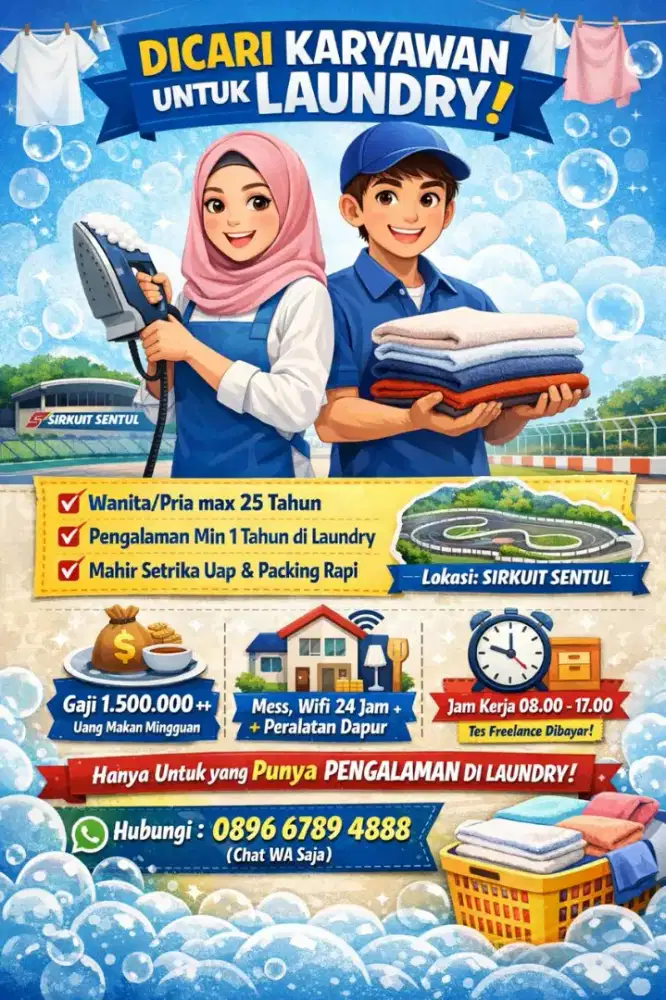 Lowongan Kerja Laundry