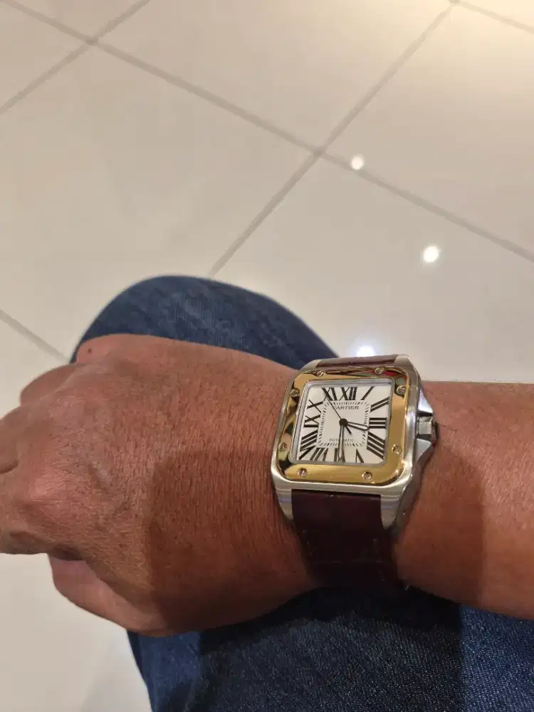 Original Cartier  100 Two Tone
