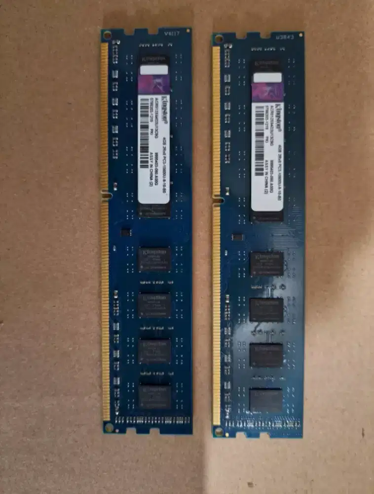 Ram kingston ddr3 2 x 4gb pc10600