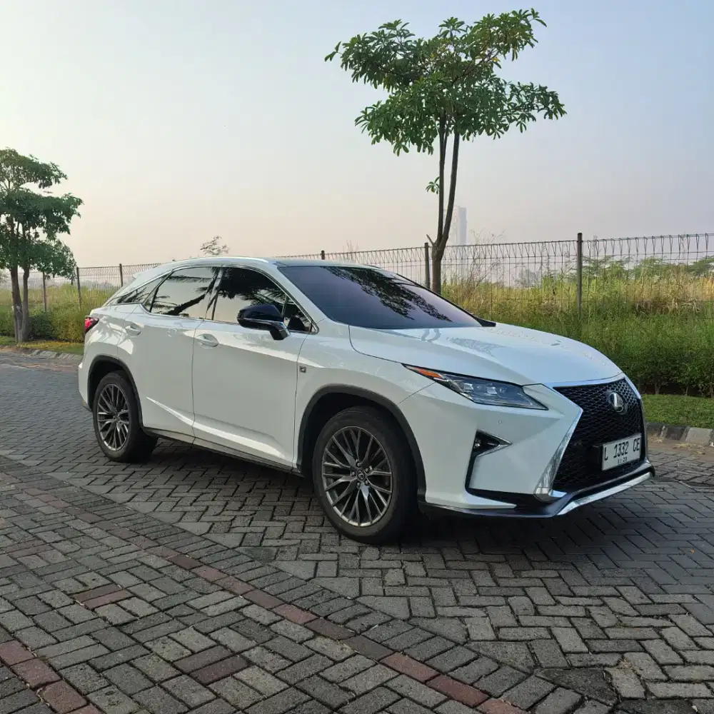 Lexus RX300 F Sport 2018 White Red KM 40RB Tangan 1 Plat L