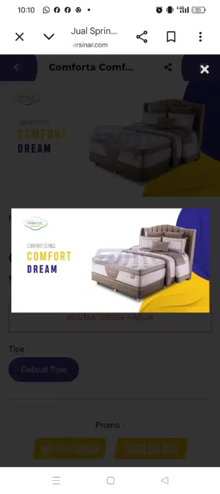 Comforta 180x200
