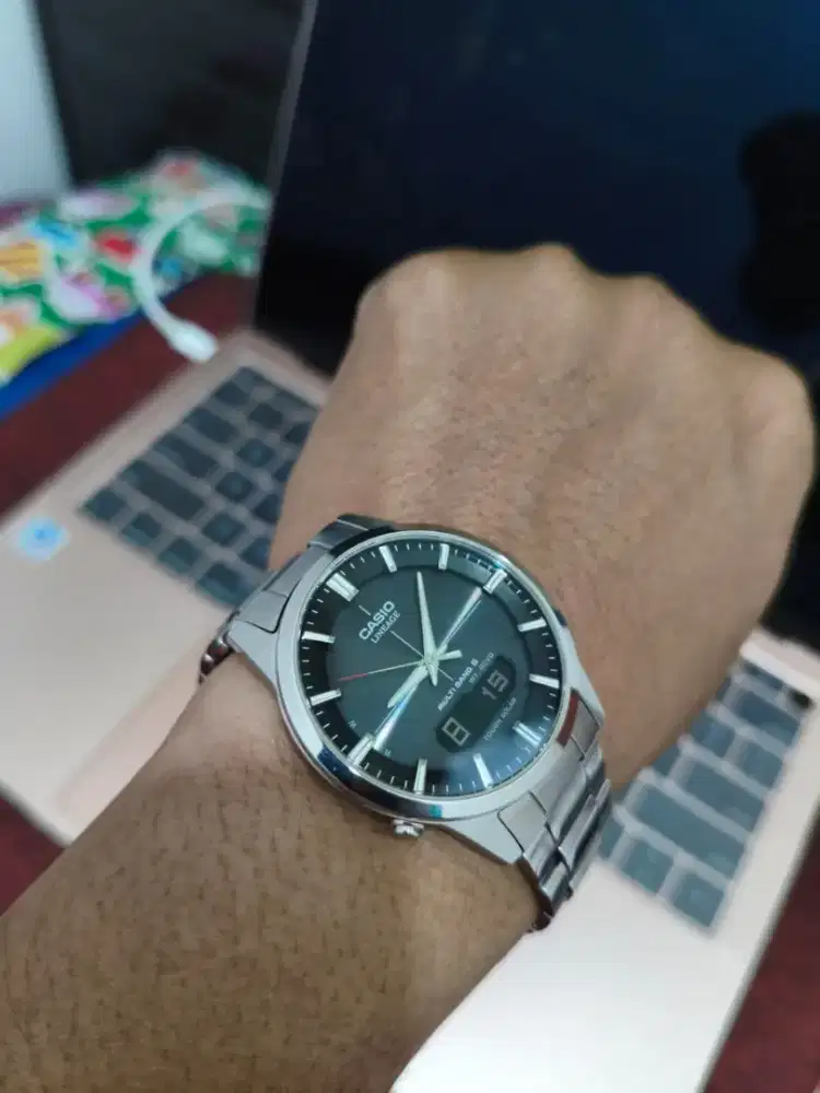 Casio lineage lcw-m170 sapphire glass Rare