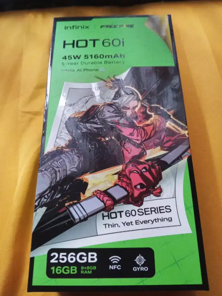 Infinix hot 60i 8/256