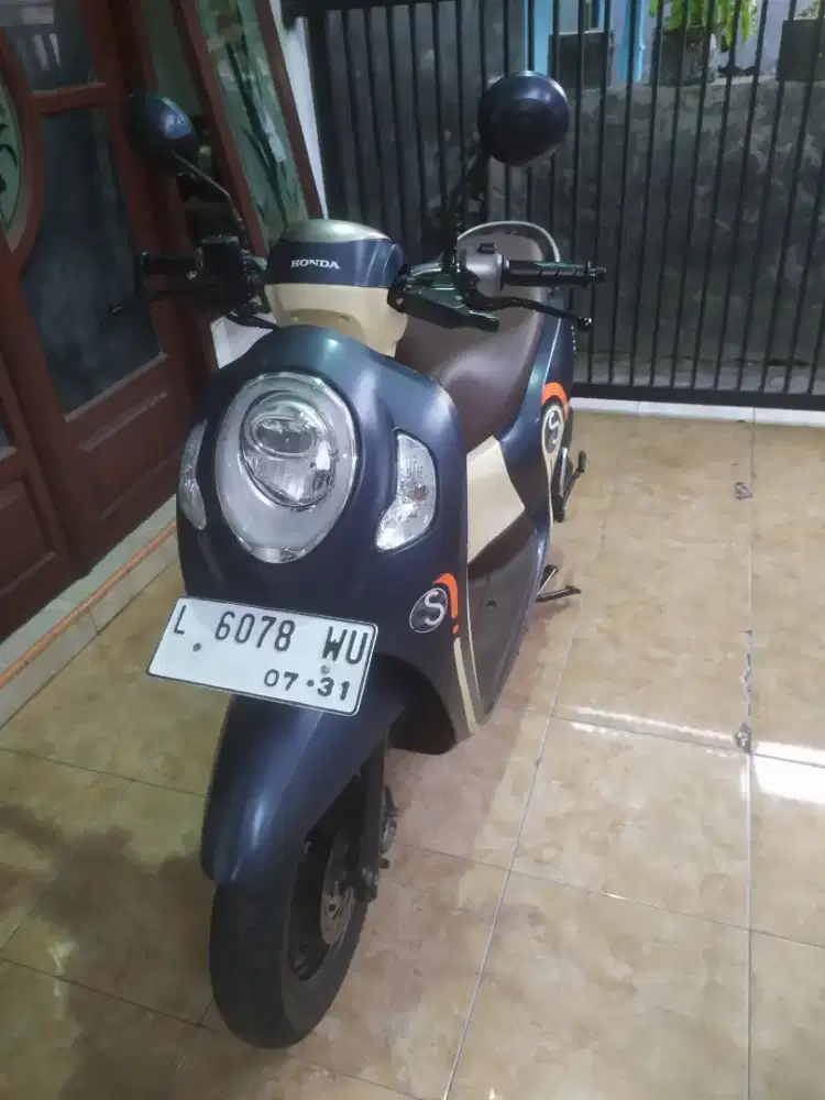 Honda Scoopy Tahun 2021 Plat L Surabaya Pajak Baru Plat Puanjang