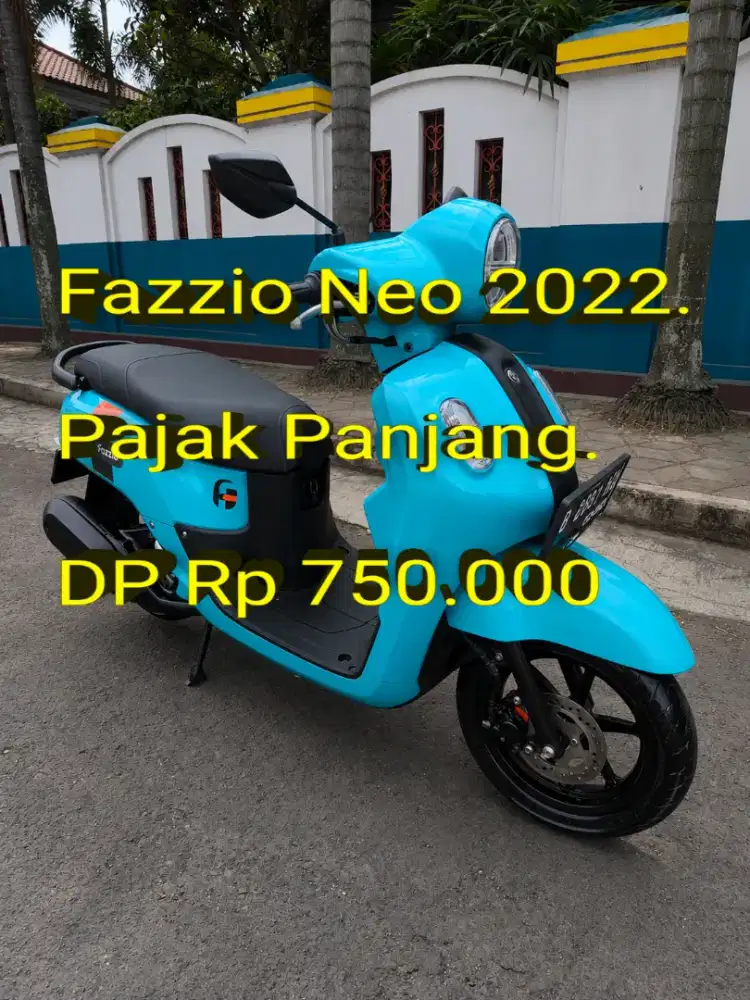 Fazzio 2022. Pajak Panjang. Simpanan. Mulus. Ban OK. Cash/Kredit/TT