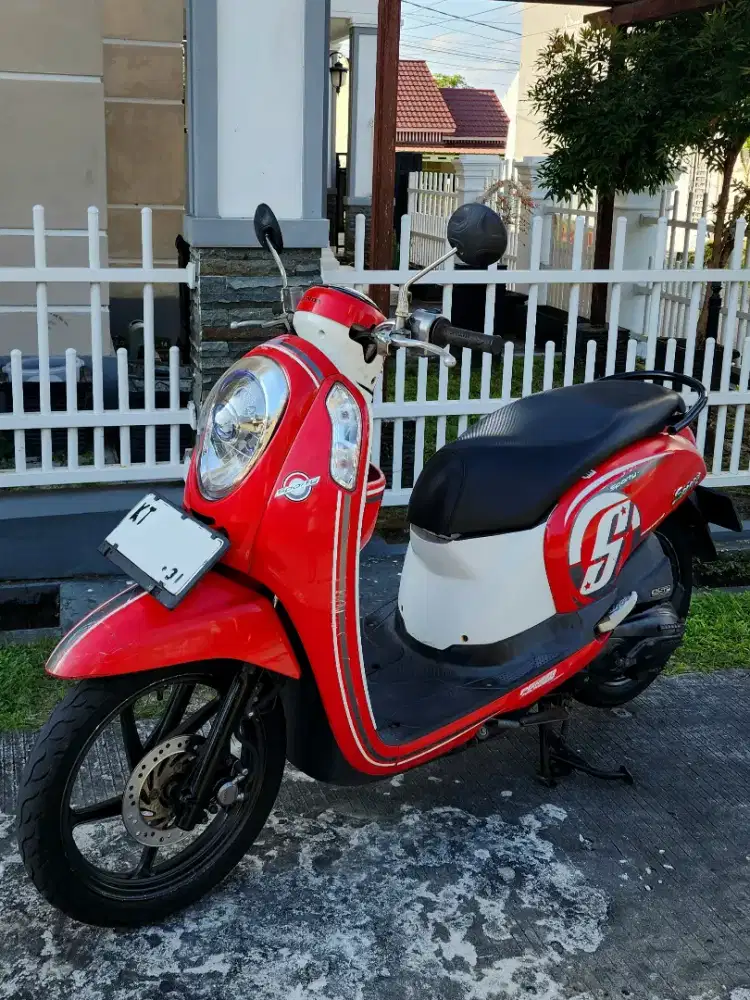 Scoopy Fi 2016 Starter Halus Terawat