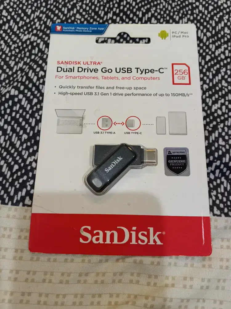 Jual OTG SanDisk Ultra Dual Drive Type C 256 GB Original Resmi