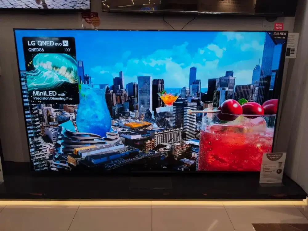 LG QNED SMART TV 4K 100 INCH