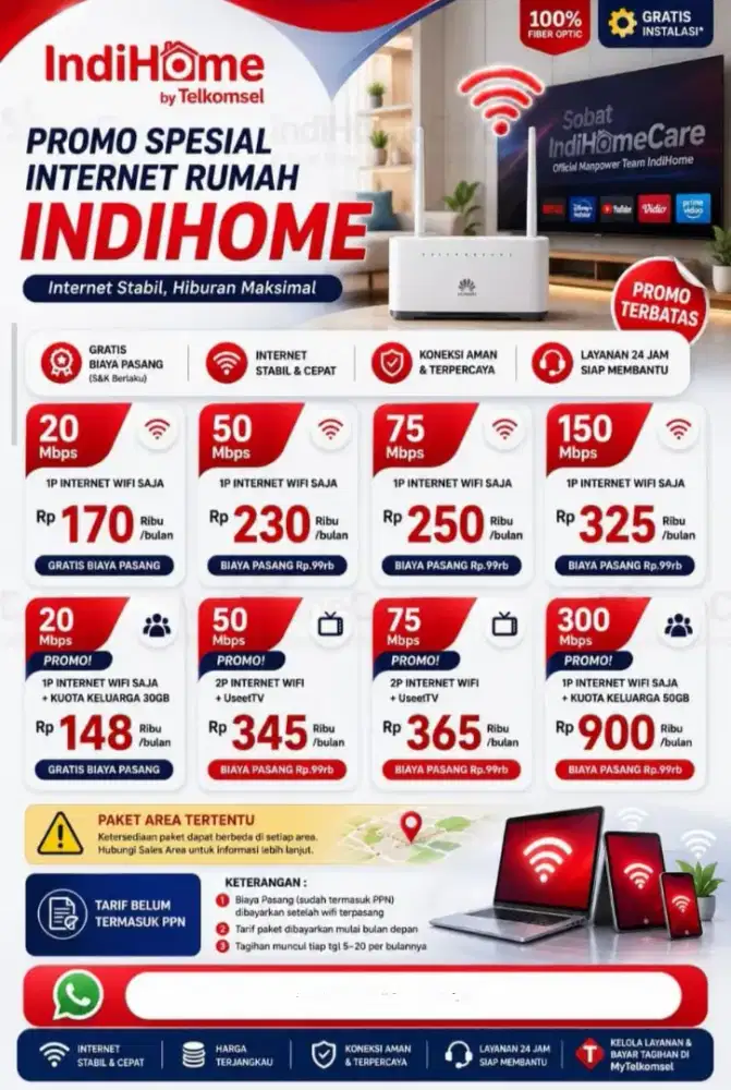 Promo wifi IndiHome