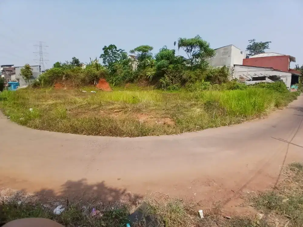 Dijual cepat BU tanah 1500m2 no perantara Depok Sawangan Pasir Putih