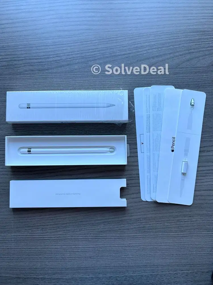 Apple Pencil Gen 1 Ibox Original Mulus Support Ipad 11 Mini Air Pro