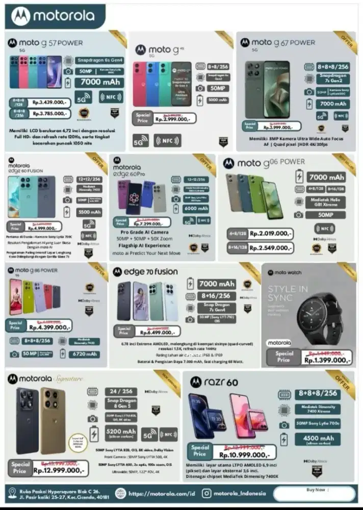 Motorola Bisa Cicilan Tanpa Dp