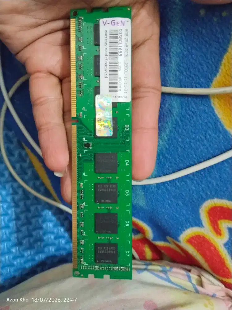 Ram pc3L 8gb ddr3