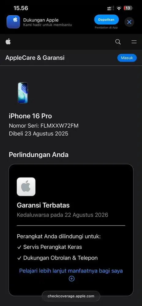 JUAL IPHONE 16 PRO