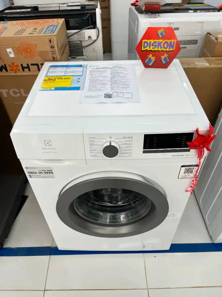 Mesin cuci electrolux front loading 7 kg