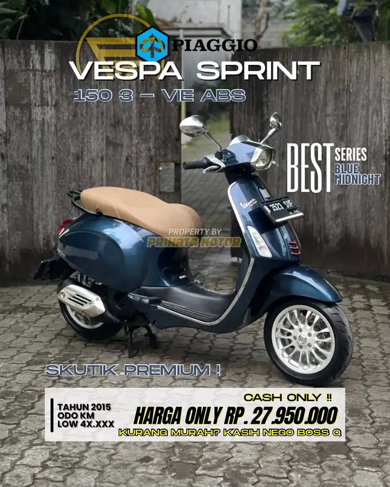 PIAGGIO VESPA SPRINT 150 3-VIE 2015