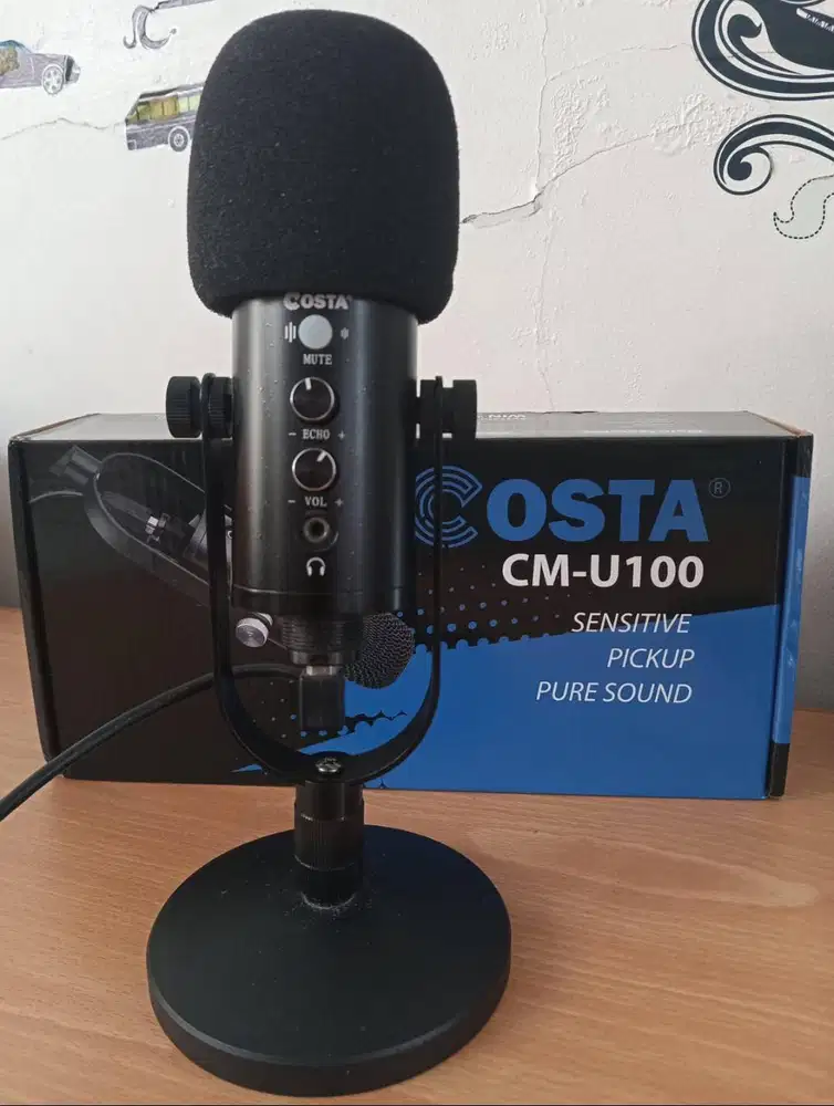 Microphone Condensor Costa CM-U100 Mulus & Normal