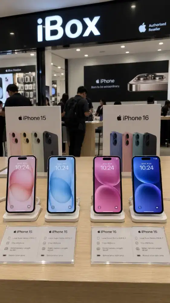 Kredit iPhone 16 garansi resmi