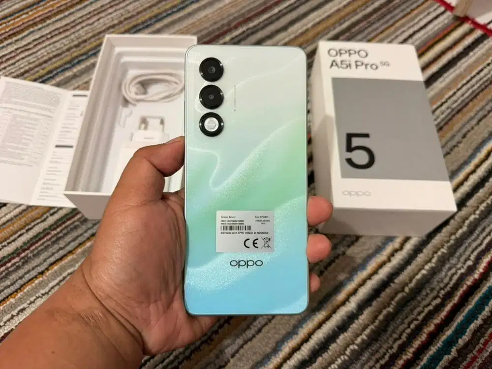 Oppo a5i pro 8/256gb mulus 1000% seperti baru fullset garansi panjang