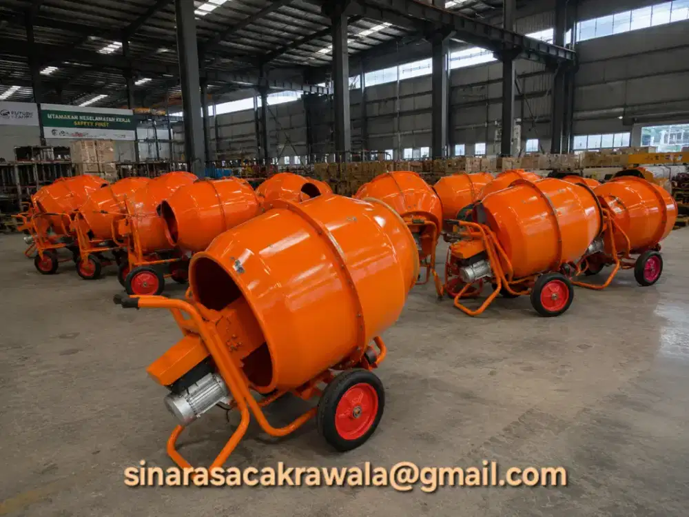 Jual Mixer Concrete Molen Portable 240 Liter