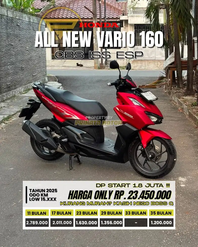 HONDA ALL NEW VARIO 160 CBS 2025