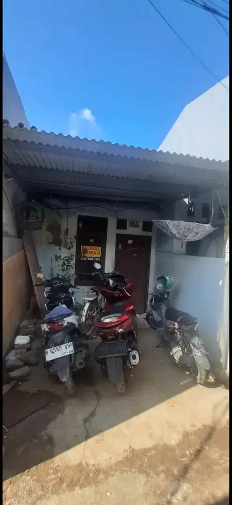 Jual Murah Rumah Kontrakan lokasi Strategis deket pasar, dan stasiun