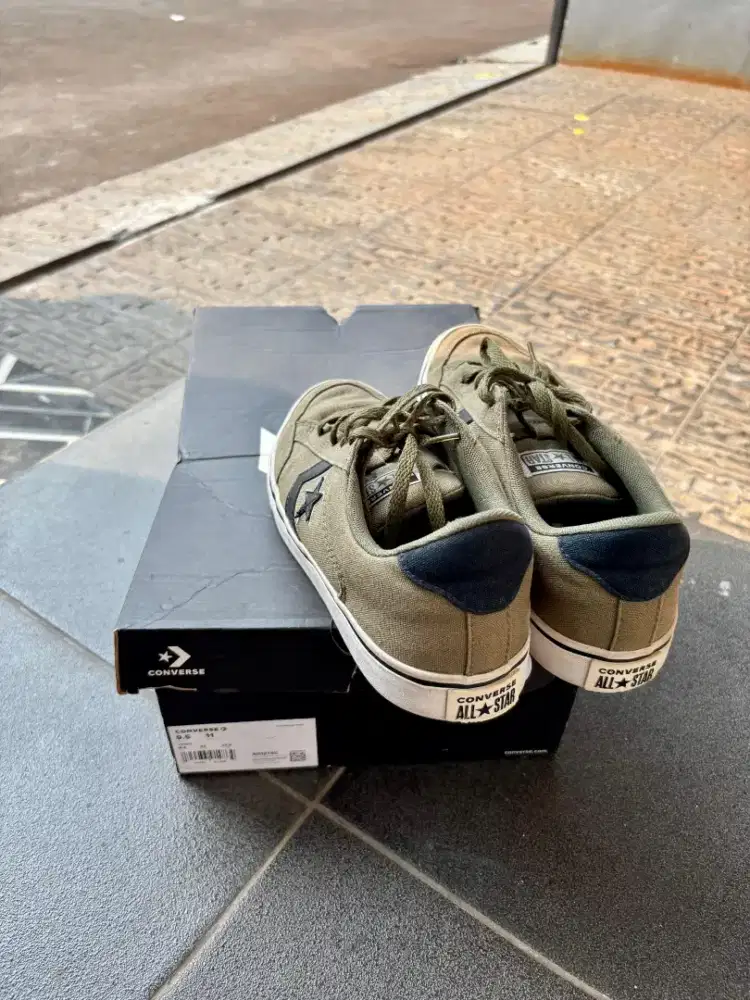 Converse Star Player OX Olive Green (A01274C) - Original Size 43