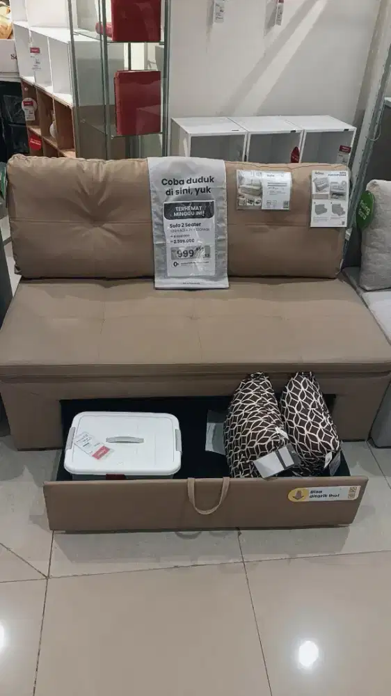 PROMO SOFA 2 SEATER