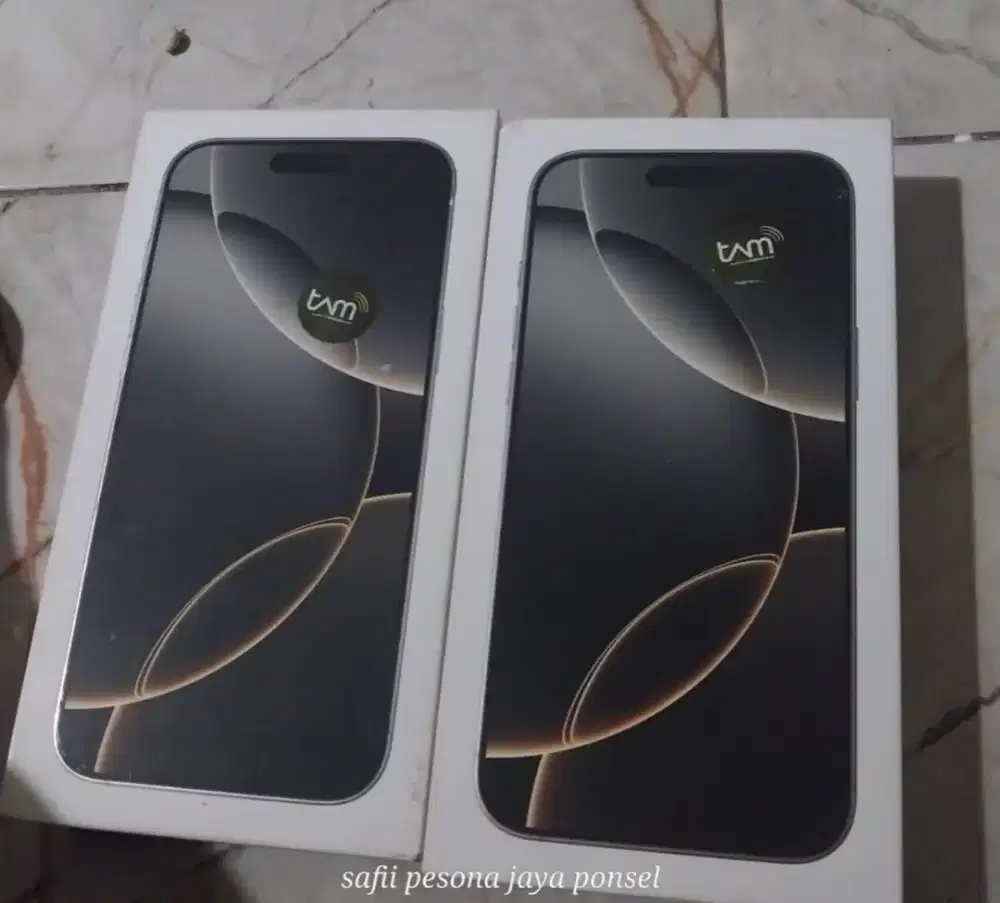 Jual/tt Iphone 16 promax ibox 256gb 16 pro max new