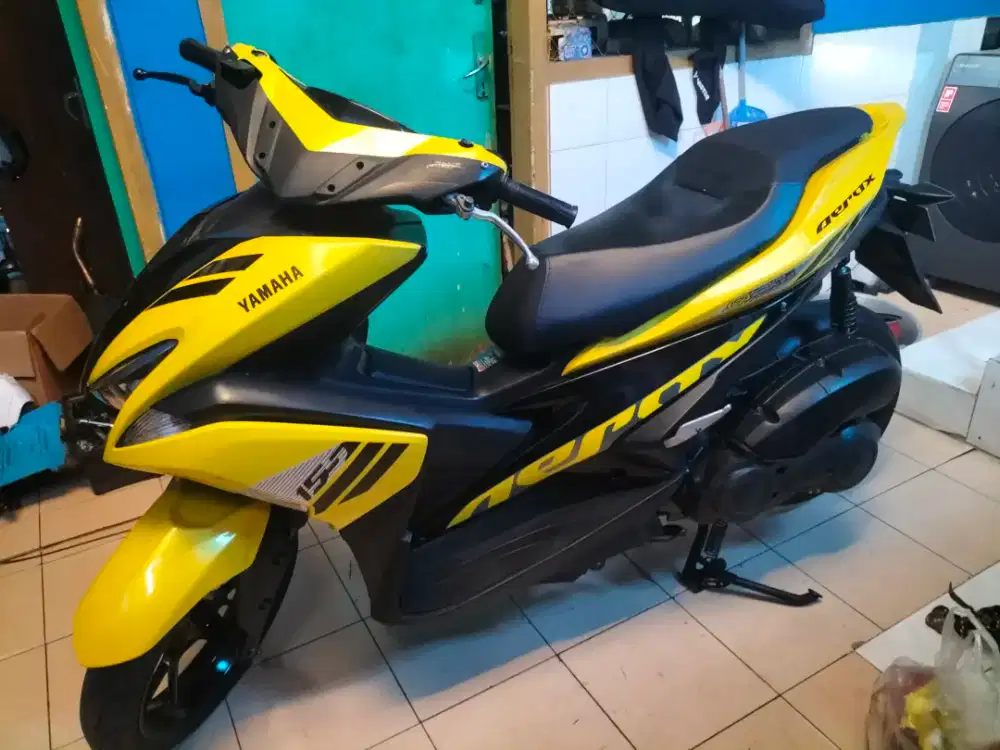 Yamaha Aerox 155 th 2017 plat W mulus bisa TT
