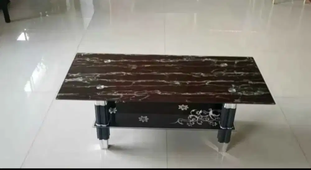Cuci Gudang Meja Tamu  kaca
