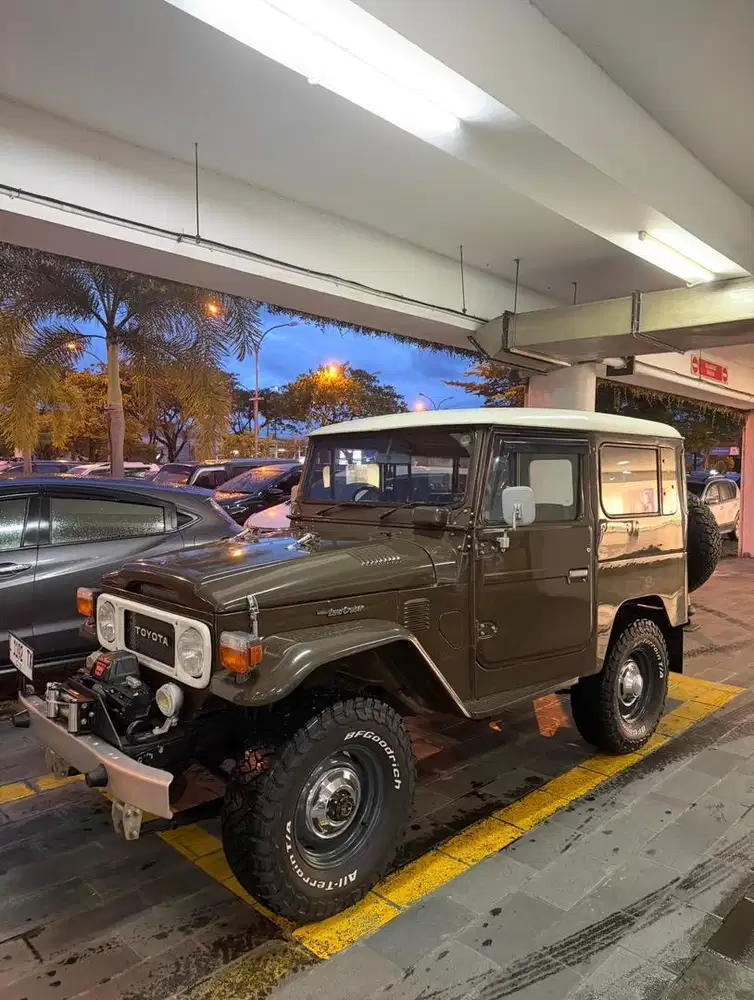 Fj 40 Hardtop tahun 1981 Manual