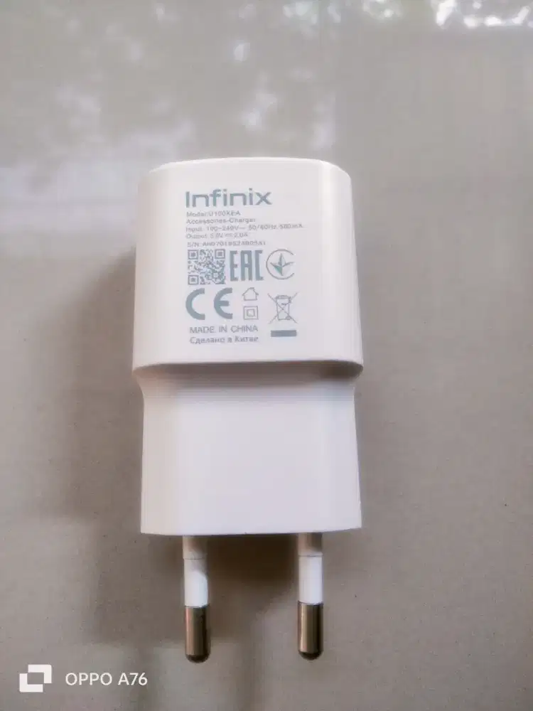Charger infinix USB to C 10W original