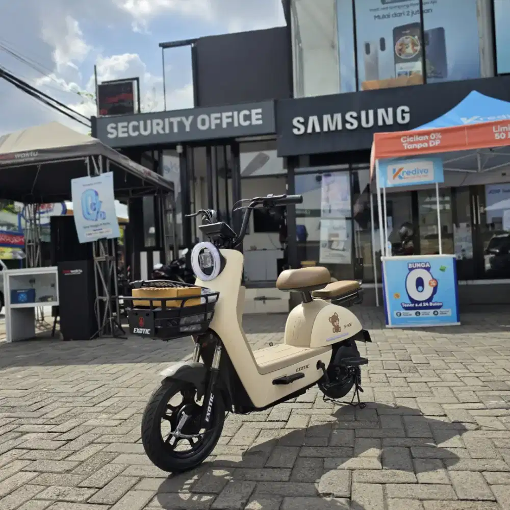 Sepeda listrik exotic Ev 928 cicilan 0%
