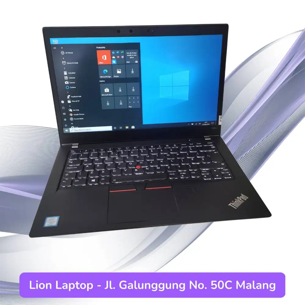 RAM 8GB Core i5 gen 8 Lenovo Thinkpad T480s SLIM [19|07]