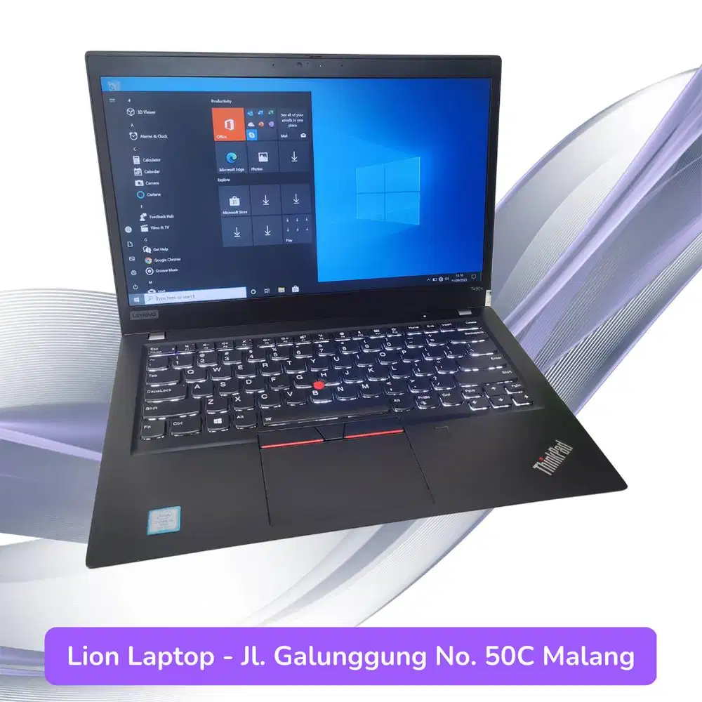 RAM 16GB SSD 256GB Core i5 Slim Lenovo Thinkpad T490s [19|07]